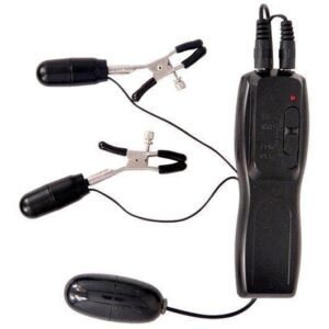 Set Vibrador: Pinzas de Pezones y Huevo Estimulador
