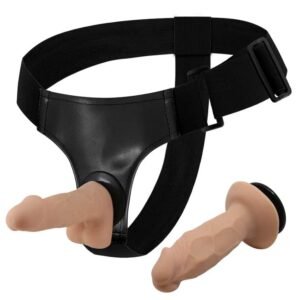 Strap On Doble dildos realísticos intercambiables